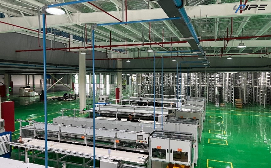 Ống dẫn kh&iacute; bằng nh&ocirc;m m&agrave;u xanh lam cho mạng kh&iacute; n&eacute;n kh&ocirc;ng bị r&ograve; rỉ