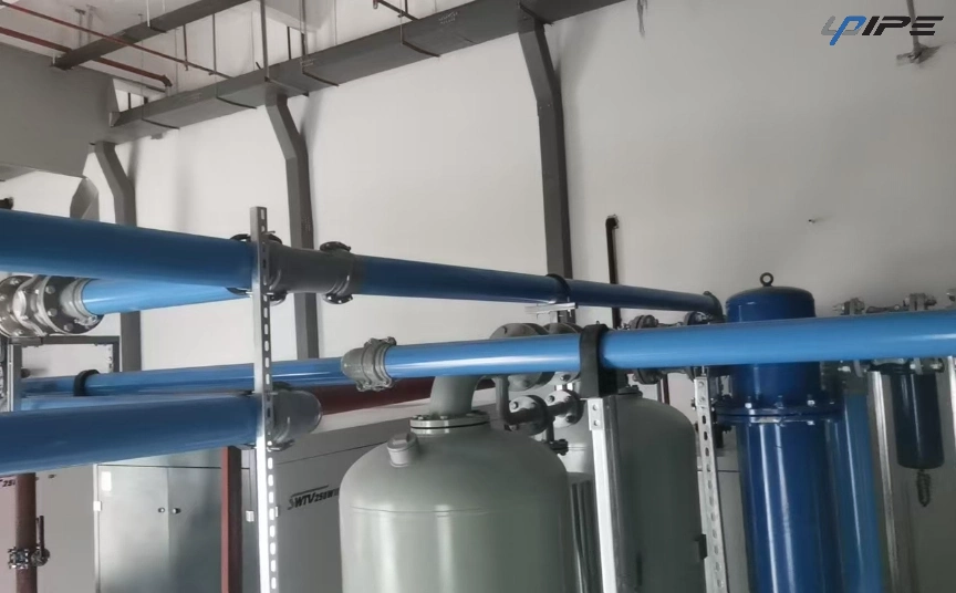 Giải ph&aacute;p ống kh&iacute; nh&ocirc;m m&agrave;u xanh để ph&acirc;n phối kh&iacute; n&eacute;n hiệu quả năng lượng
